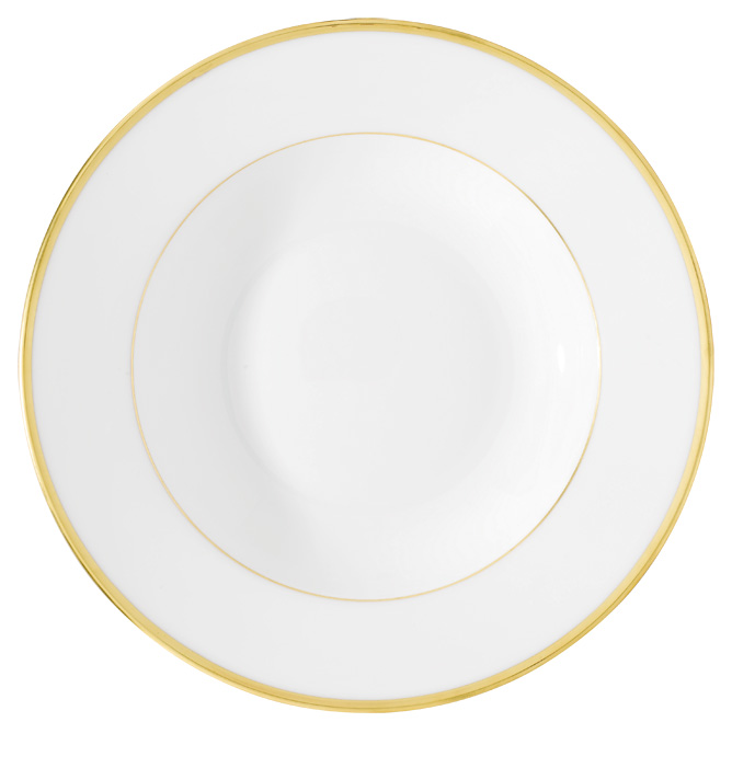 French rim soup plate - Raynaud